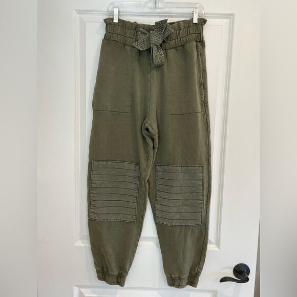 EUC Sea New York Layla Jogger Sweatpants Sz. M Olive Green - Picture 4 of 8